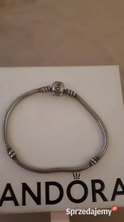 bransoletka srebrna Pandora