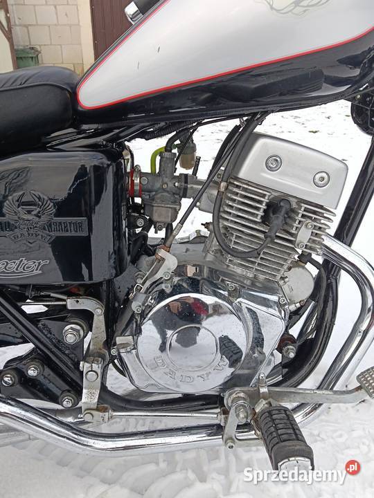 Ajs regał Raptor 125 honda rebel 125 nieuszkodzony lubelskie sprzedam