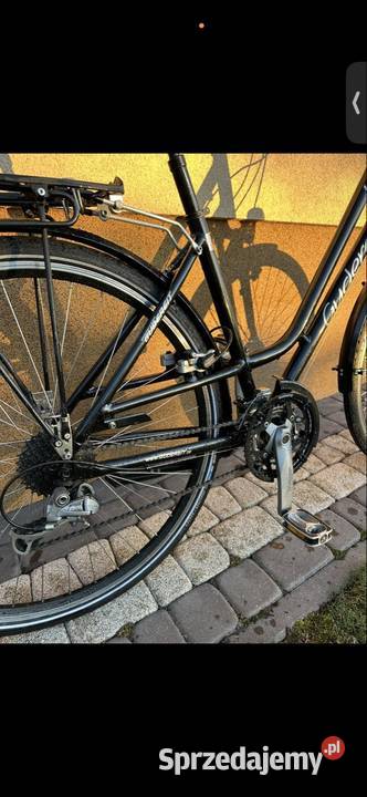 Rower damski damka Gudereit LC60 czarny Trekkingowe mazowieckie
