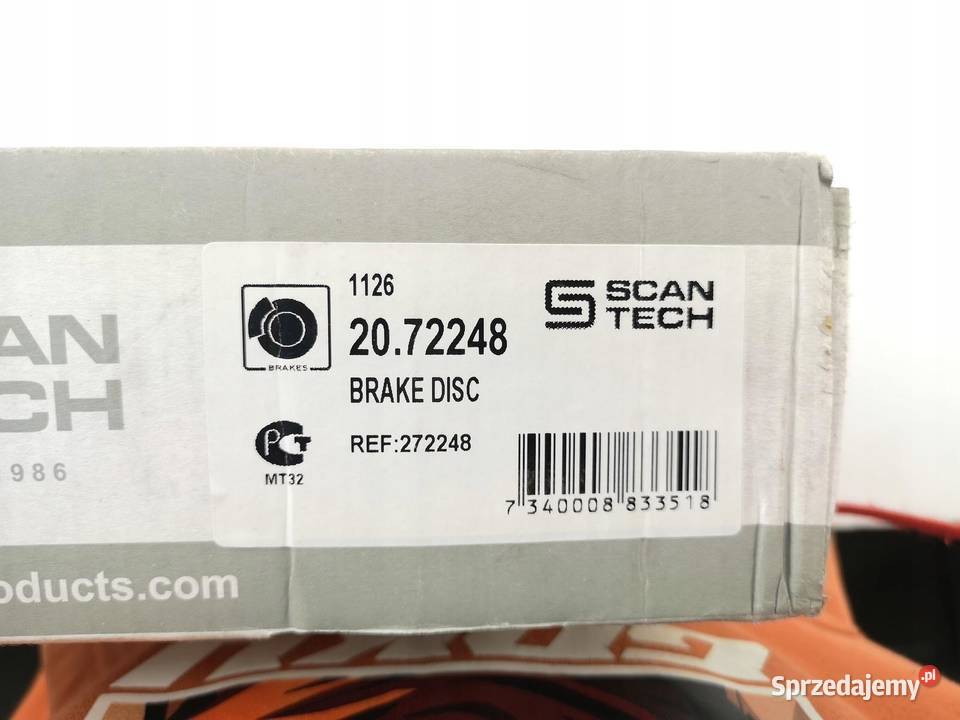 TARCZA HAMULCOWA TYŁ SCANTECH VOLVO C70 S70 V70 sprzedam