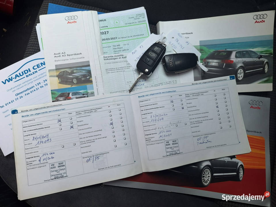Audi A3 Sportback Automat 16MPi 102 Ładne Z warmińsko-mazurskie Olsztyn