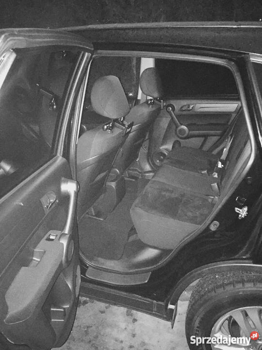 Czarna Honda CRV mazowieckie Warszawa