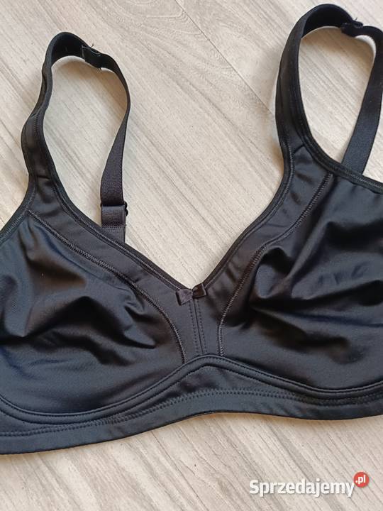 Biustonosz czarny Biustonosze Środa Wielkopolska