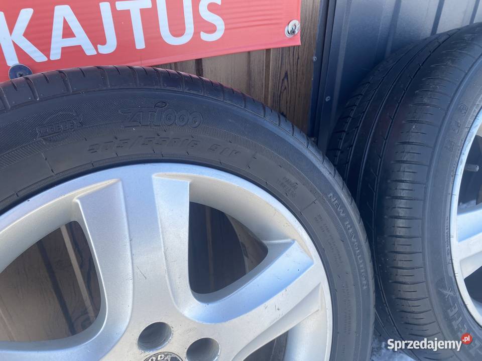 Koła aluminiowe 5x100 Opony Lato Skoda VW Audi Motoryzacja Zamość