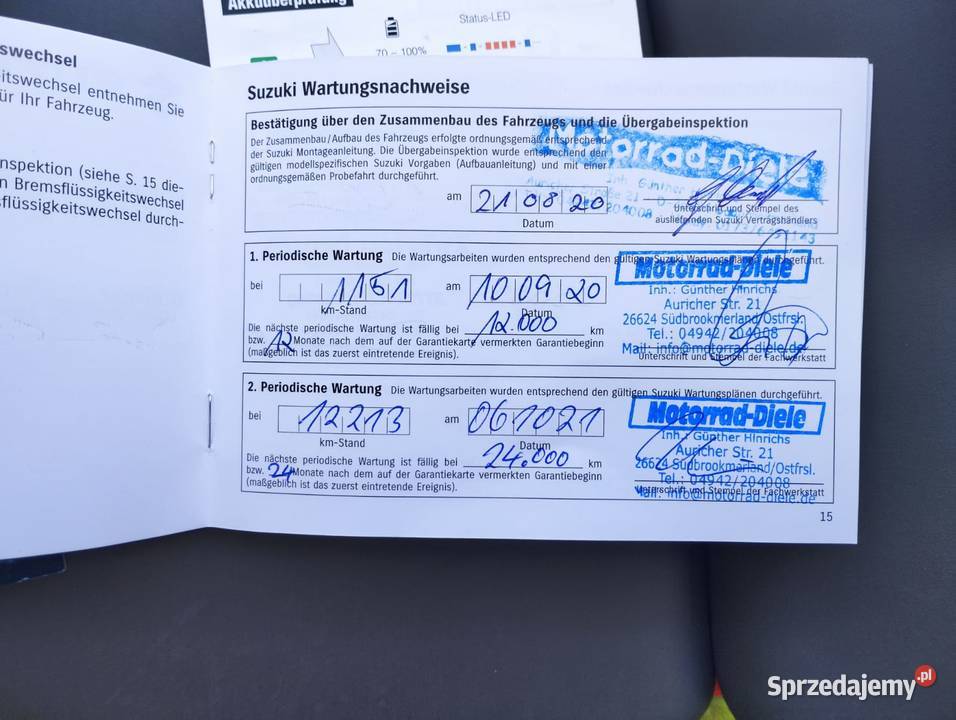Suzuki dl 1050 nieuszkodzony Starachowice