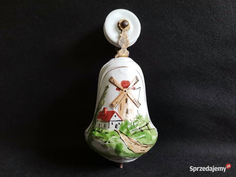 Stary porcelanowy przedwojenny ciężarek do lampy Katowice