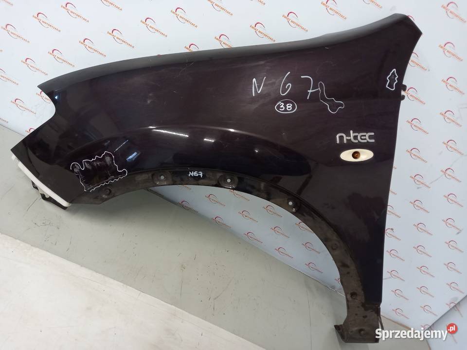 QASHQAI I J10 10r błotnik lewy przód 70 mikronów sprzedam