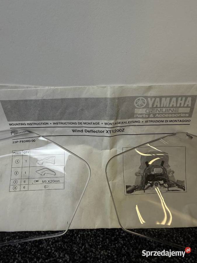Deflektory Super Tnr Yamaha 23PF83M00010 Nowy Tomyśl