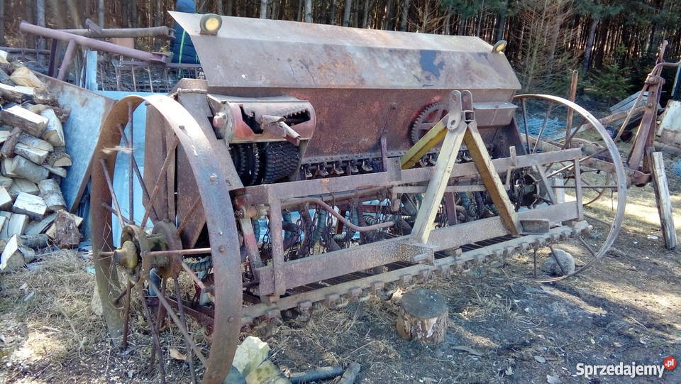 Sprzedam siewnik konny przerobiony do ciagnika