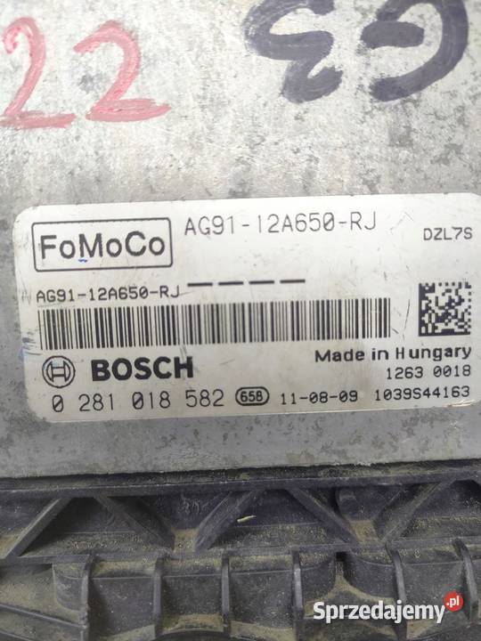 FORD MONDEO FORD S STEROWNIK KOMPUTER SILNIKA Komputery wielkopolskie sprzedam
