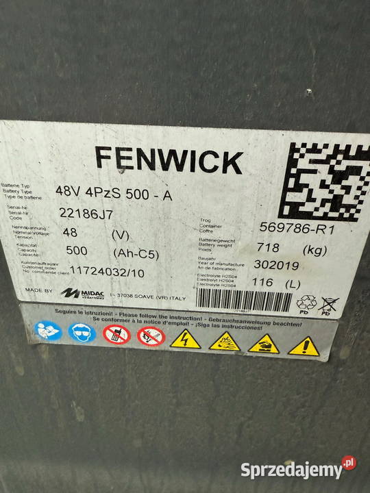 wózek widłowy elektryczny LINDE E1402 EVO 620m Działoszyn sprzedam