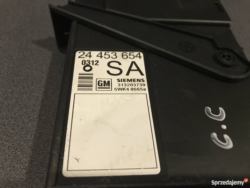 MODUŁ KOMFORTU OPEL CORS C 24453654 SA Pozostałe Radomsko