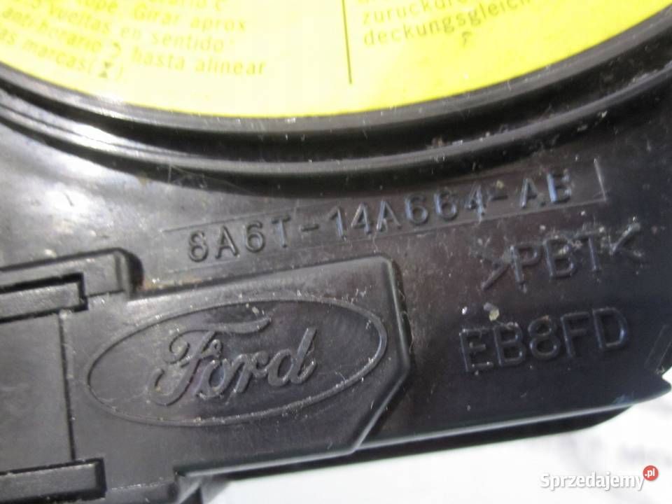 FORD FIESTA MK7 VII AIRBAG taśma zwijak