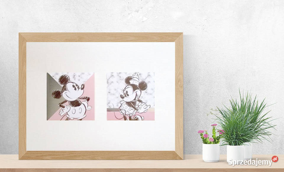 plakat myszka miki plakat minnie i miki disney zachodniopomorskie Szczecin