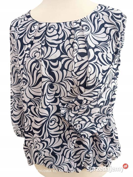 BLUZKA szyfonowa elegancka NIKA 2XL biust 120 łódzkie