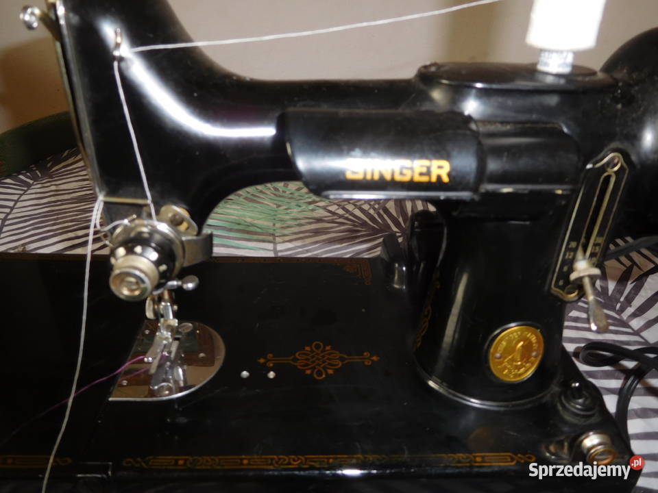 Elektryczna maszyna do szycia SINGER 1940 USA Warszawa