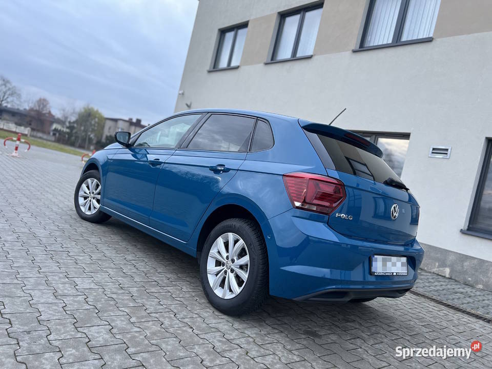 VW POLO VI Highline 2018r 10 TSI 115 Automat DSG światła do jazdy dziennej