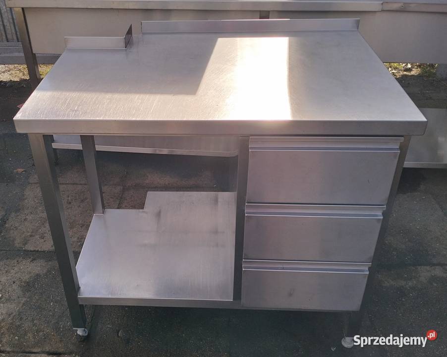 Stół gastronomiczny z szyfladami 100x70x85 Słupia Kapitulna