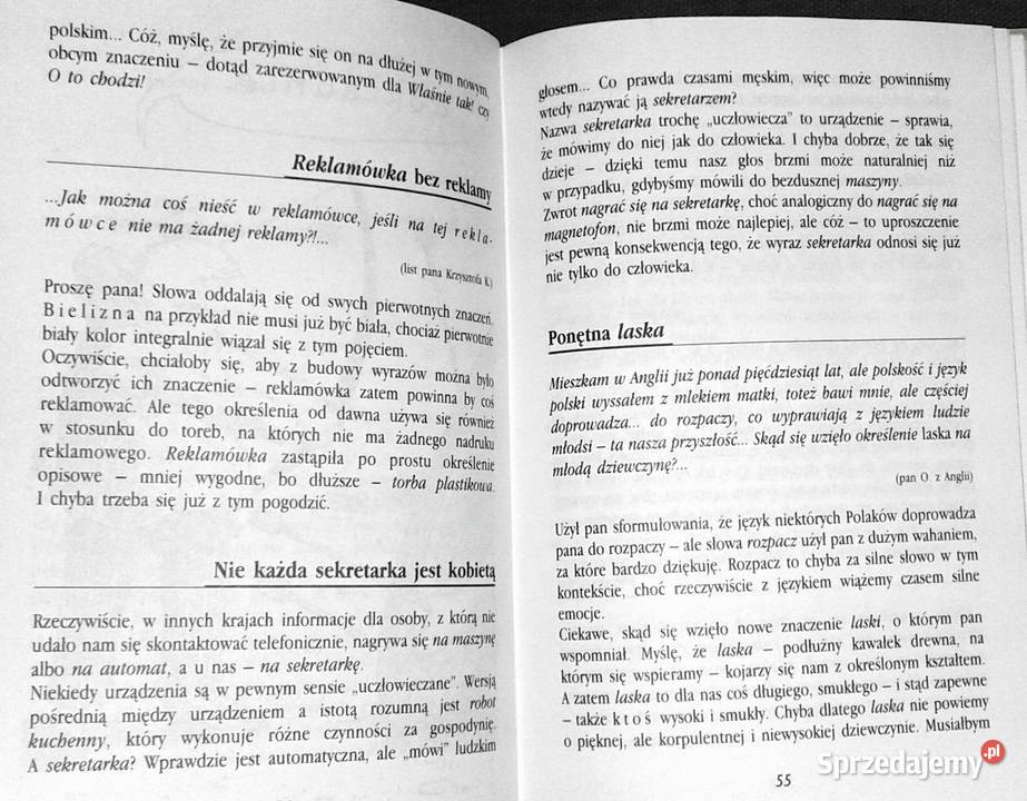 Mówi się porady językowe profesora Bralczyka Chełm