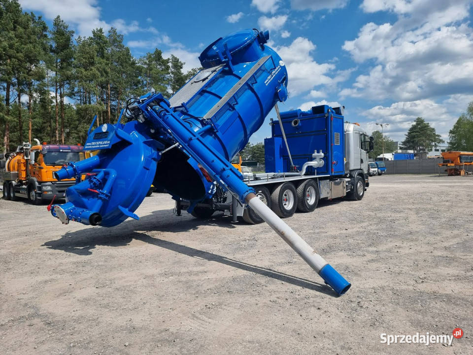 Scania V8 480 EuroVacman Ładowarka próżniowa