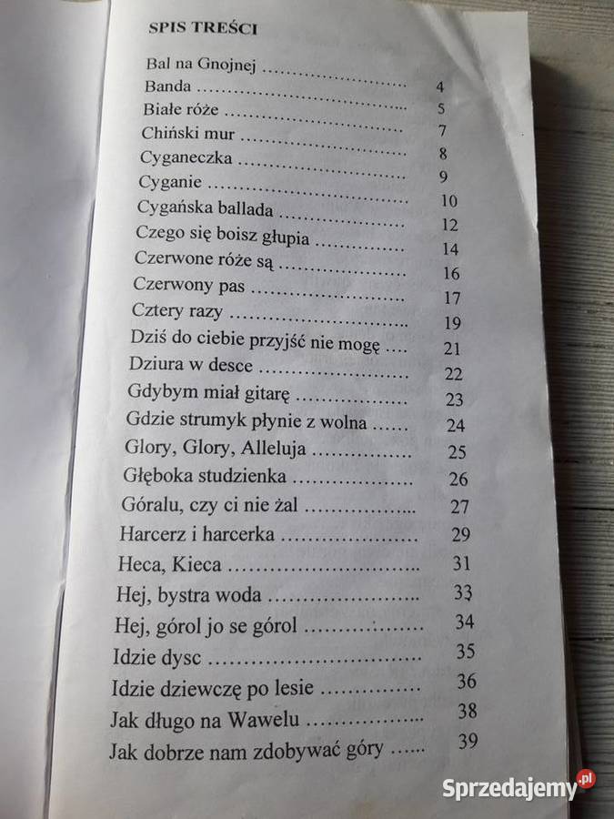 Śpiewnik pieśni gwareckie i inne zabawne Antykwariat
