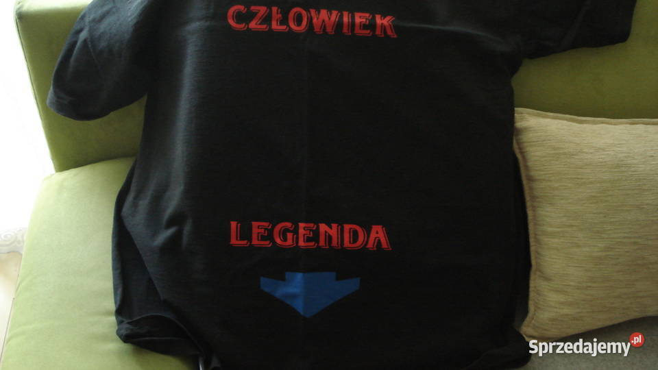 Tshirt koszulka męska XXL CzłowiekLegenda Rozmiar XXL Łódź