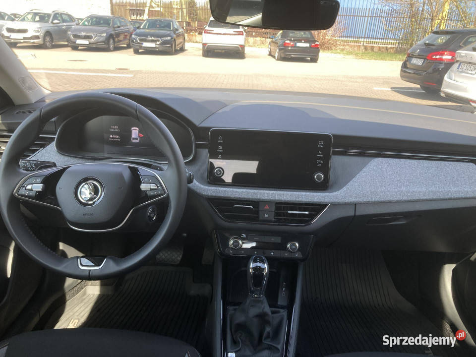 Skoda Scala Scala Selection DSG Bezwypadek fv23 światła do jazdy dziennej Dąbrowa Górnicza