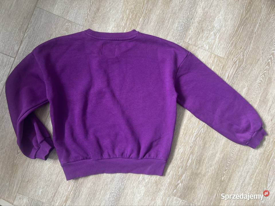 Bluza dziewczęca 140 fioletowa bluza dziewczęca Wyszków