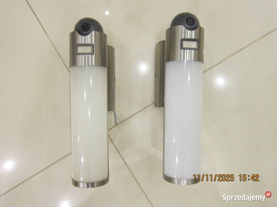 Lampy ogrodowe led z czujnikiem ruchu i kamerą Warszawa