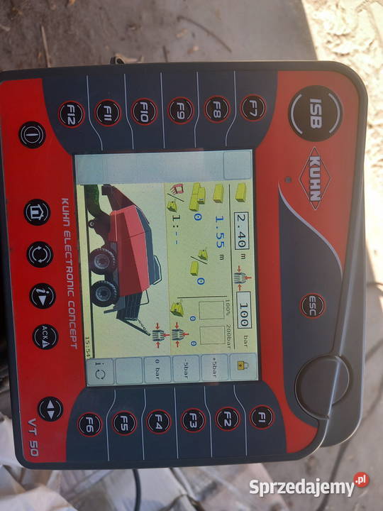 Prasa duża kostka Kuhn LSB 1270 2012 przebieg wielkopolskie