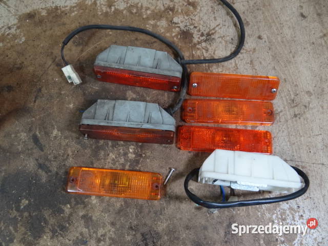 kierunkowskazy VW Golf MK I zestaw w zderzak osobowe