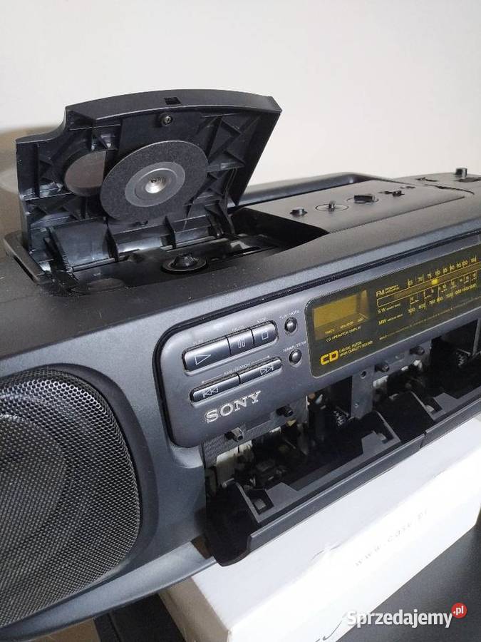 Sony CFD100S boombox radio magnetofon cd