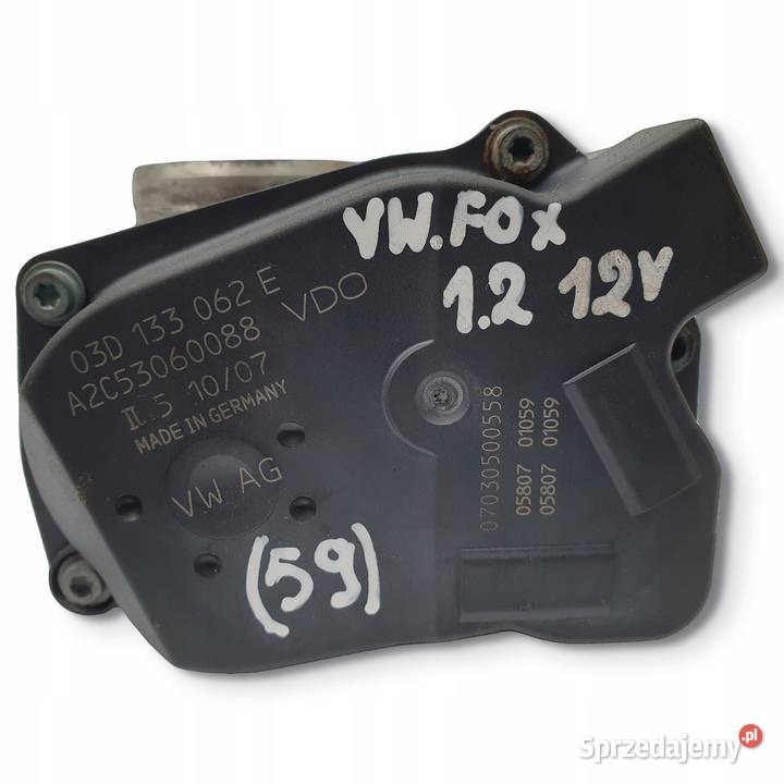 PRZEPUSTNICA VW Fox Polo IV Skoda Fabia I 12 12V Chełm sprzedam