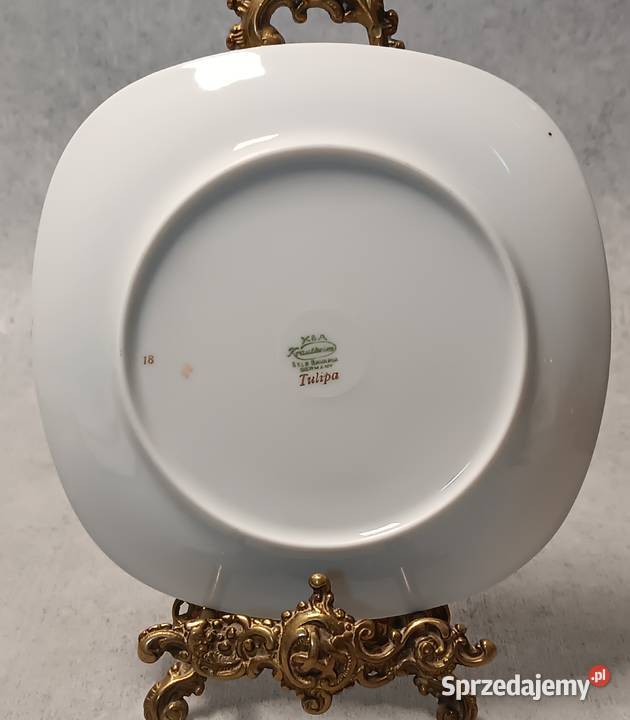 Krautheim Talerz Kolekcjonerski Dekoracyjny Dobrzany