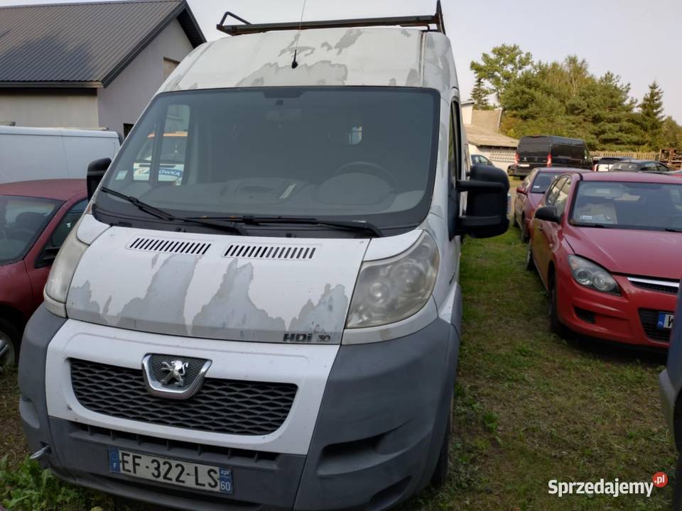 Peugeot Boxer 30HDI uszkodzony silnik L3H3 Ostrołęka sprzedam