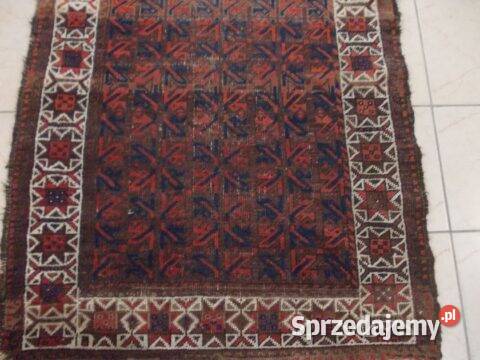 Stary przedwojenny dywan tkany 170 x 90 Dywany śląskie Bielsko-Biała