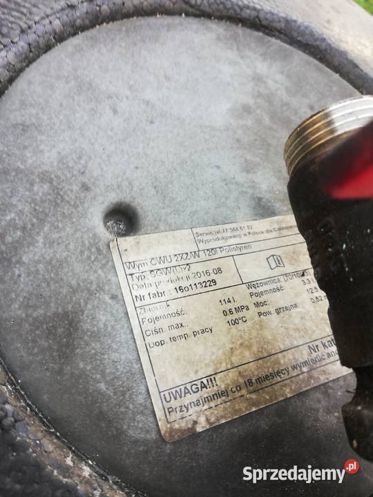 Bojler galmet 120l Aleksandrów Łódzki