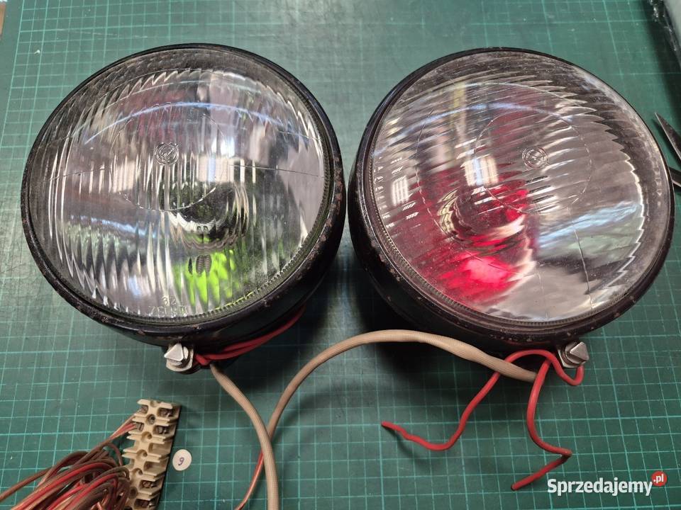 Stare lampy samochodowe Lampy przednie