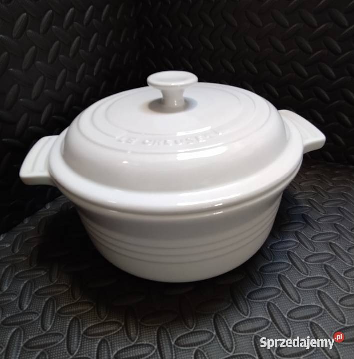 Le Creuset duży biały garnek do gotowania Radlna