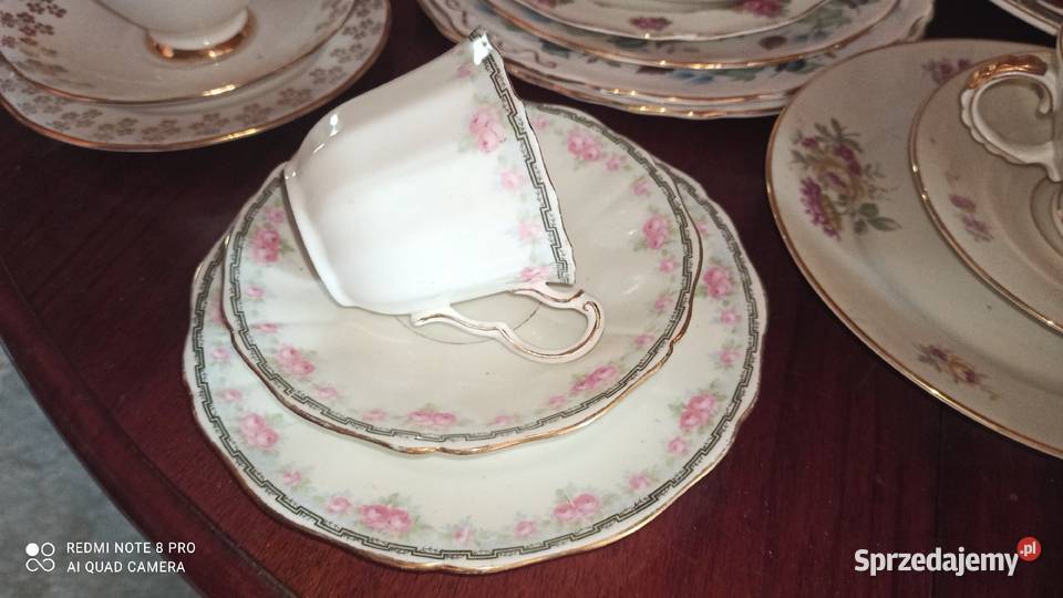 Filiżanka z talerzykiem Stafford England Gdańsk