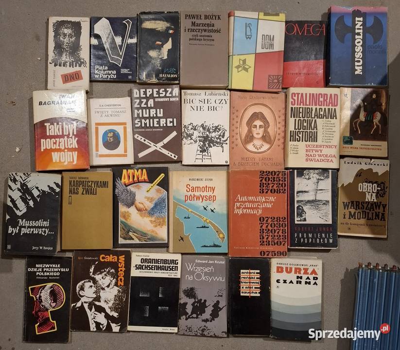 Książki różne zestaw Kajetany