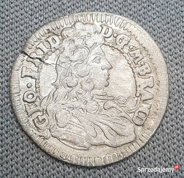 1 krajcar 1697 Brandenburg Ansbach Wałbrzych