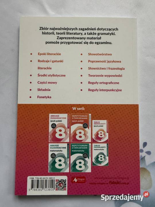 Tablice osmoklasistyJezyk polski i Matematyka