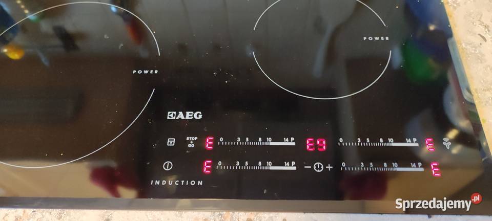 Płyta indukcyjna AEG HK6542HPFB uszkodzona AGD Pruszków