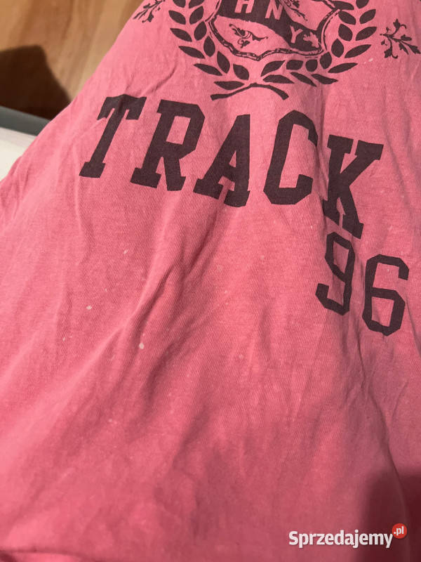 Koszulka Tshirt różowa Henleys Topy i koszulki Jasło
