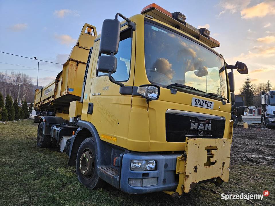 MAN TGL 10180 Wywrotka Piaskarka TGL 10180 2012 100000km podkarpackie Ropczyce
