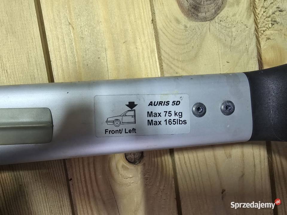 Sprzedam belki dachowe bagażnik toyota auris e15 Wałbrzych