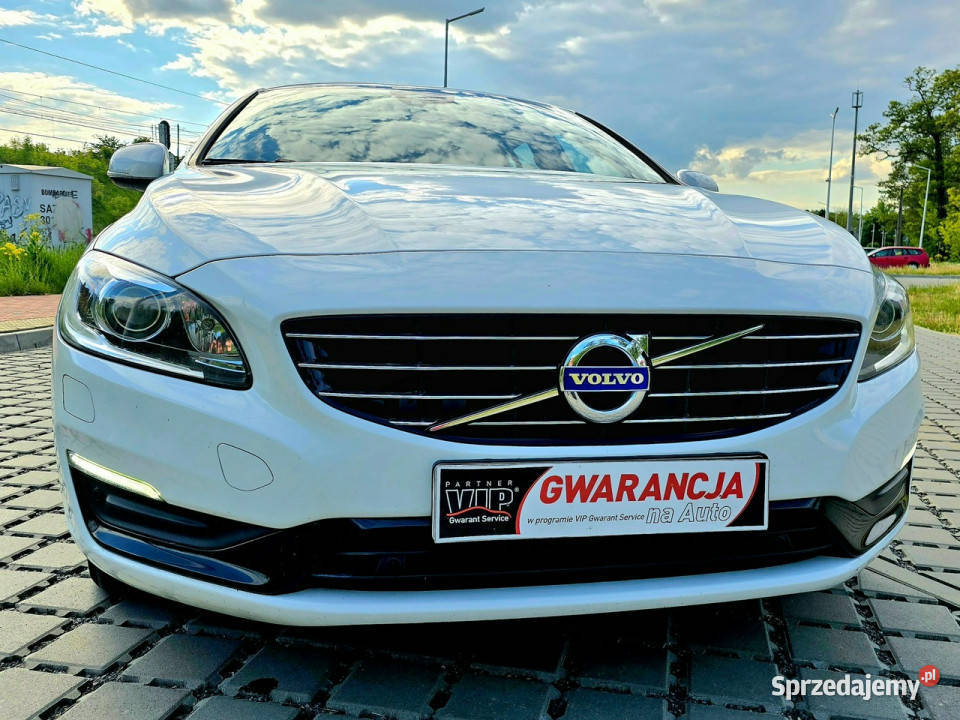 Volvo V60 POLARDYNAMIC GEARTRONIC Full biały Volvo Więcławice Stare sprzedam