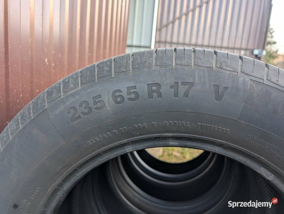 Opony Continental 23565R17 V 2020 lato małopolskie Gorlice