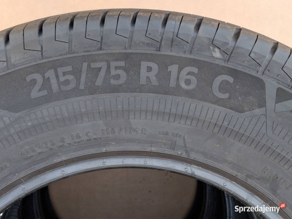 OPONY LETNIE CONTINENTAL 21575R16C VANCONTACT Bieleń